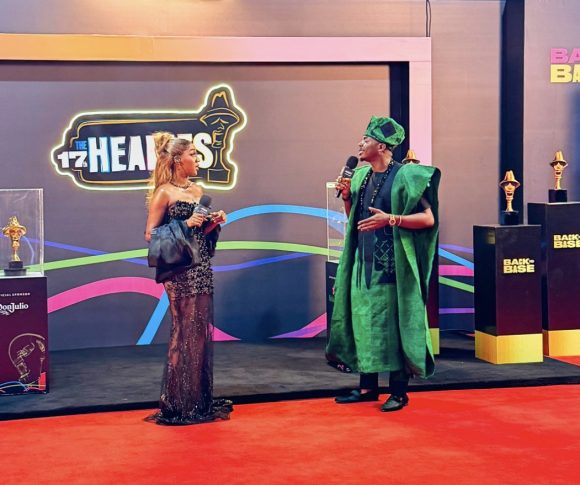Enioluwa and Hawa Magaji red carpet hosts at The Headies Awards 2025