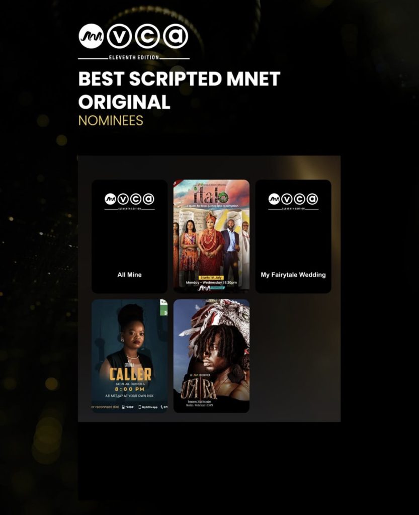 All Mine Best Scripted MNET Original Nominees AMVCA
