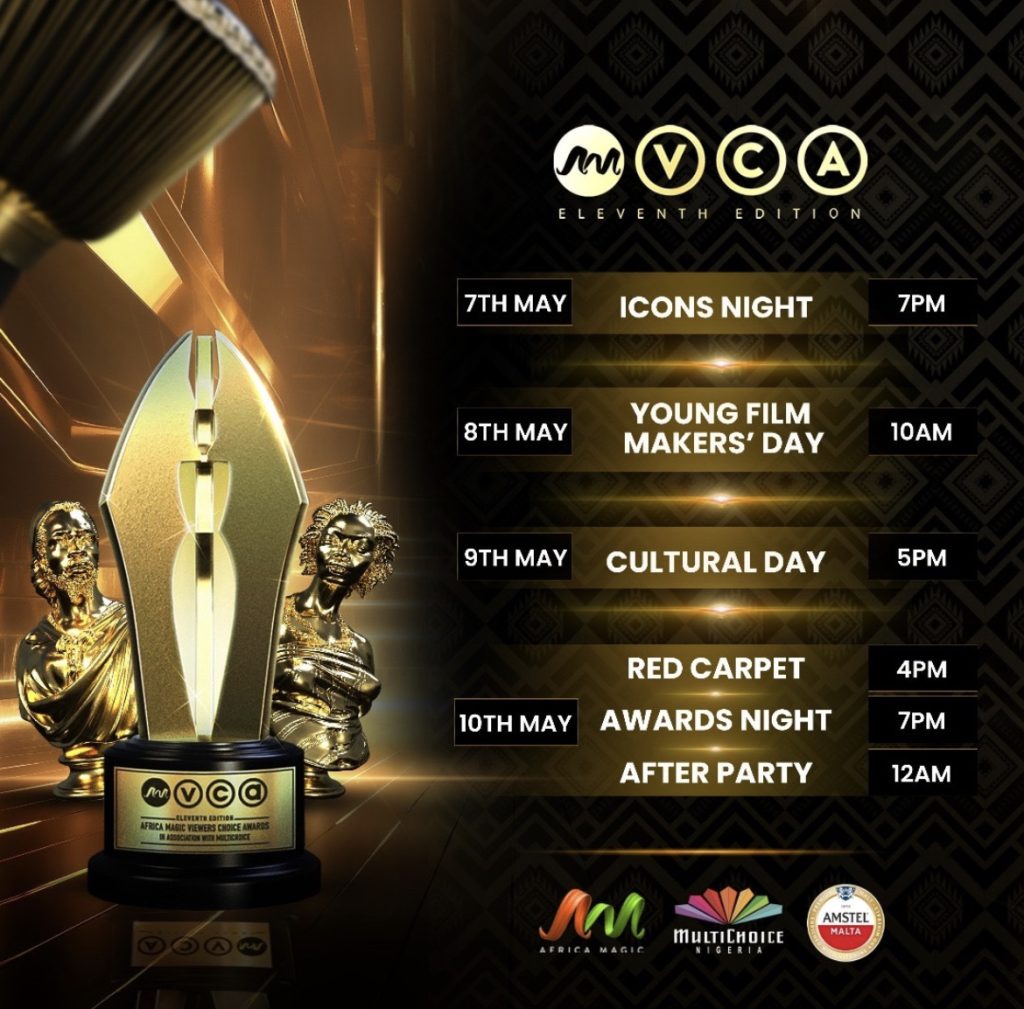 AMVCA 2025 event line up
