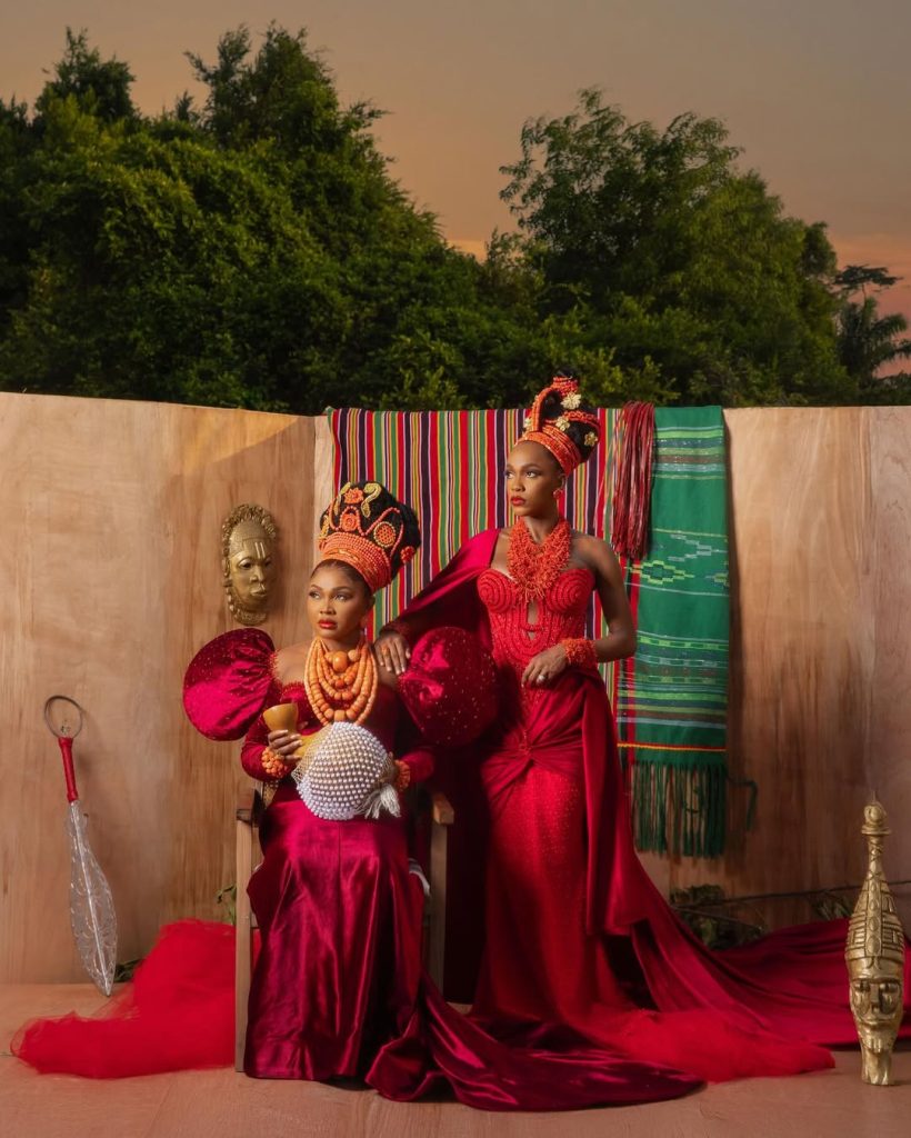 Mercy Aigbe and Efe Irele AMVCA 2025 Cultural Night