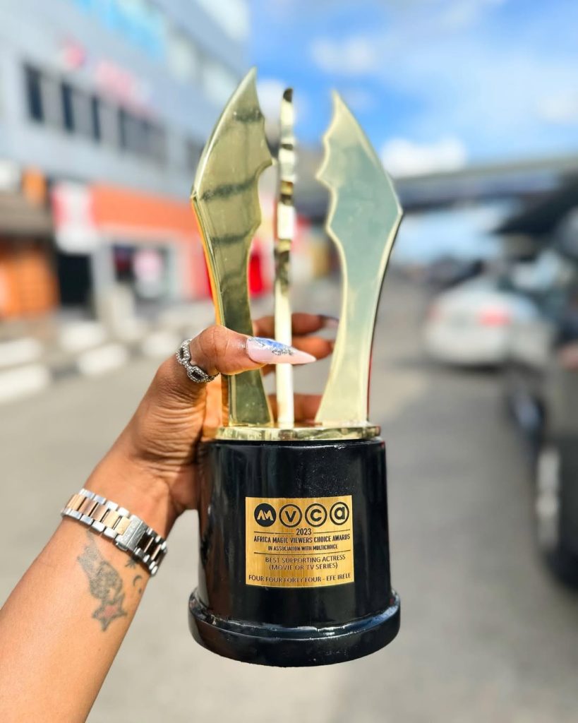 Efe Irele Won AMVCA 2023 Best Supporting Actress