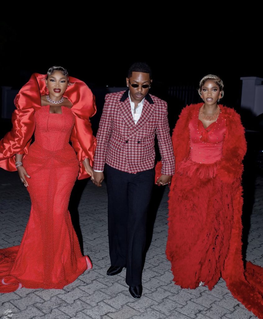 Mercy Aigbe, Timini Egbusan and Efe Irele at the premier of My Mother Is A Witch.