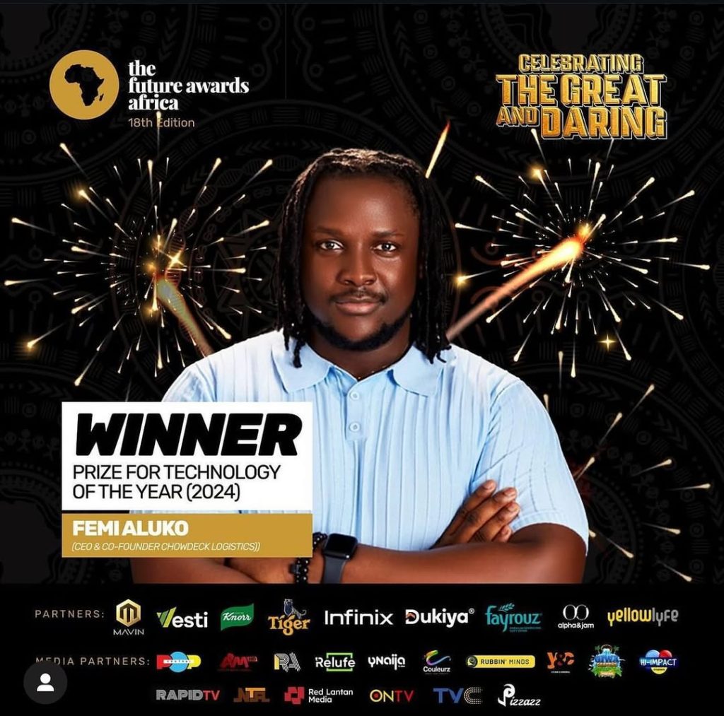 Femi Aluko Future Awards 2024